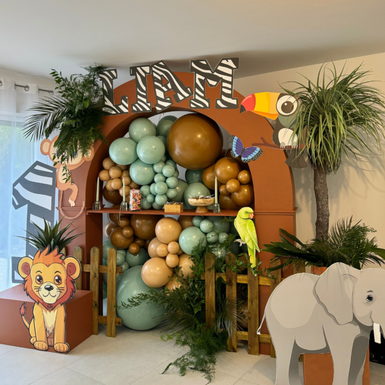 Jungle Baby Birthday- Maison Cia Décor Paris